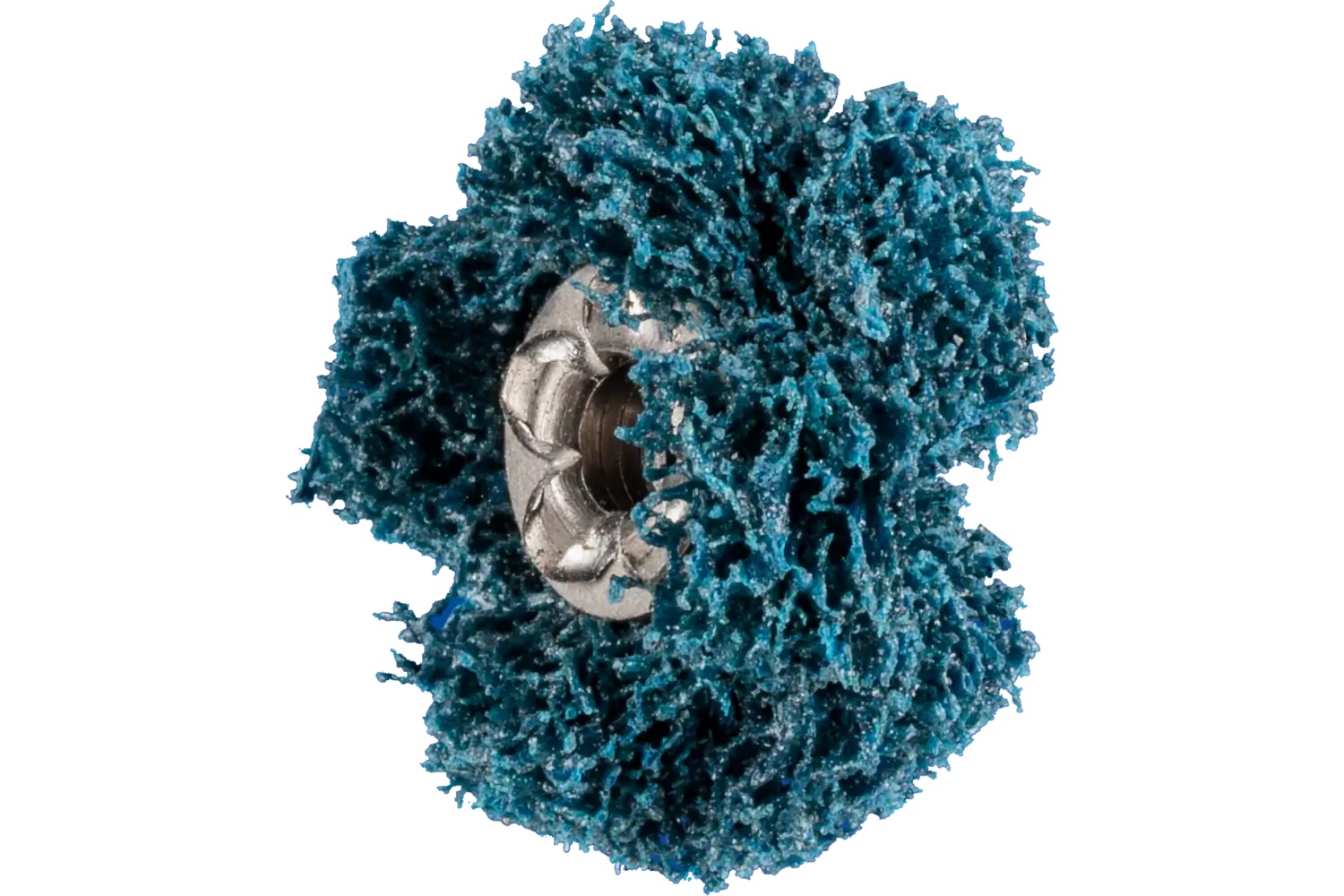 Picture of Pferd Polinox® Cross Buff, 3/4", 2 Layers, 8-32 Thread, 100 Grit Medium, Aluminum oxide